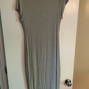 Stella Luce Gray Midi Dress